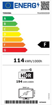 Toshiba 70UA5D63DGR