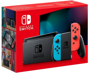 Nintendo Switch Neon Red/Neon Blue (Compact Box | NetOnNet