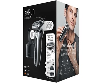 Braun Shaver 71-S7500CC Silver | NetOnNet