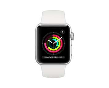 Apple смарт часы watch s3 38mm silver al white sport band обзор