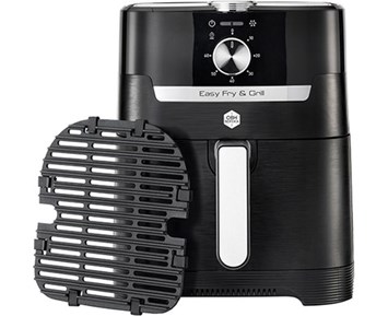 OBH Nordica Easy Fry   Grill Classic 2in1 Black Mechanical 1550 W