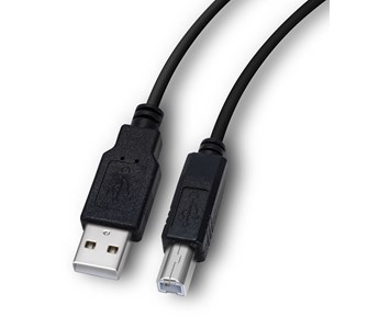 USBC 2.0 kabel, 3 meter tygklädd (svart) (179 kr)