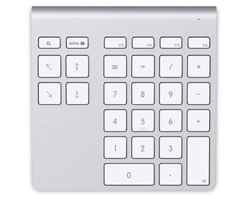 Numerisk tastatur mac