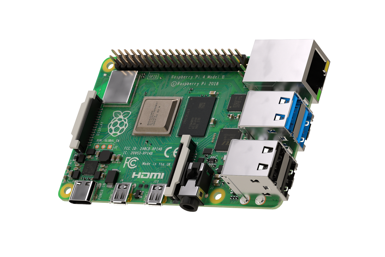 Raspberry Pi 4 Model B 4GB - Raspberry: Pi 4 Model B - 4GB