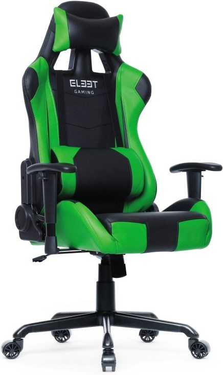 El33T Elite Gaming Chair Green - Gamingstol for profesjonelle gamere