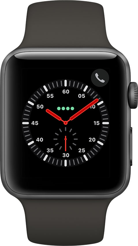 Apple Watch Series 3 42mm GPS/Cellular Space Gr... | NetOnNet