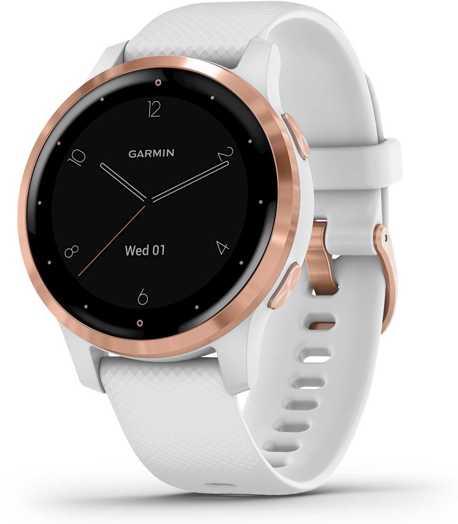 Garmin Vivoactive 4S White/Rose Gold - Nett smartklokke